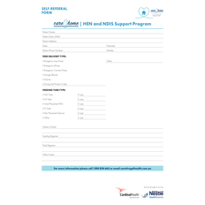 CARE2HOME HEN SELF-REFERRAL FORM