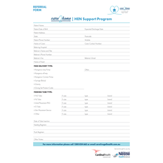 CARE2HOME HEN REFERRAL FORM